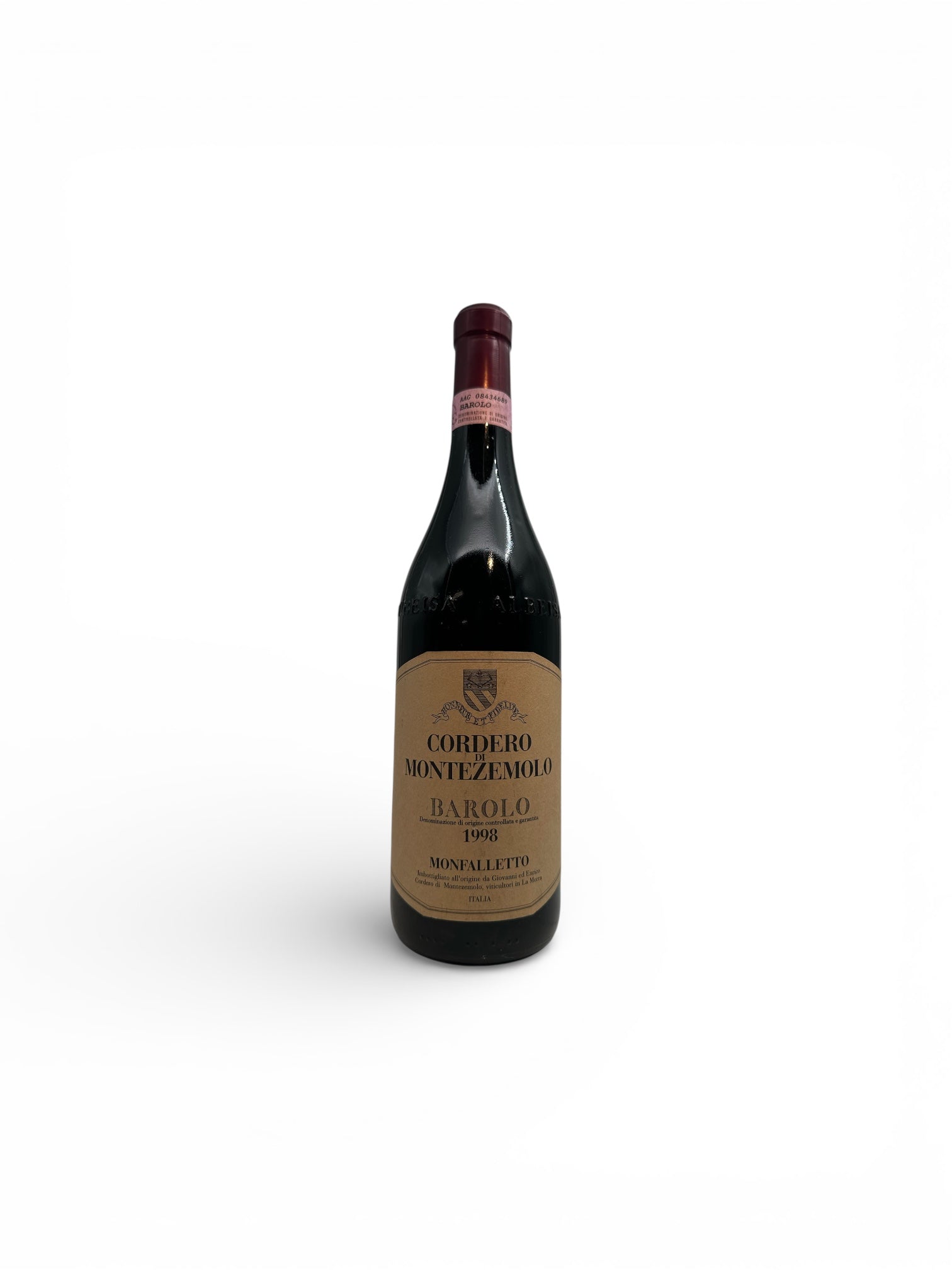 Barolo Cordero di Montezemolo 1998 – Bottles With History