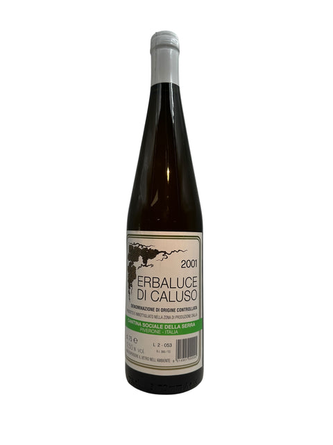 Fles Erbaluce di Caluso 2001 van Cantina Sociale della Serra