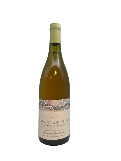 Meursault Genevrières 1997 witte wijn van François Mikulski