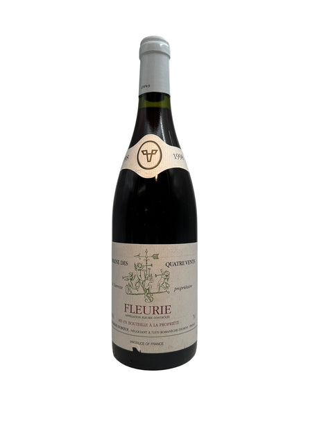 Fleurie Domaine des Quatre Vents 1998 bottle