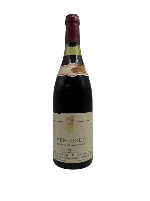 Bottle of Mercurey 1982 from Les Caves du Chancelier