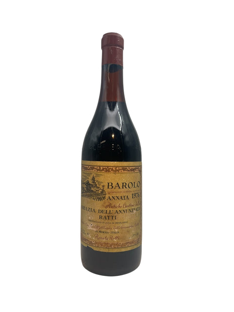Barolo Ratti 1976 bottle