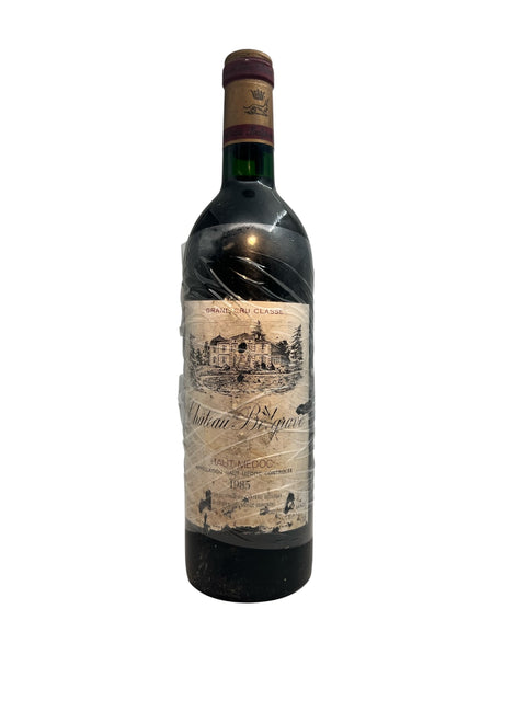 Bottle of Château Beaumont 1985 Haut-Médoc red wine