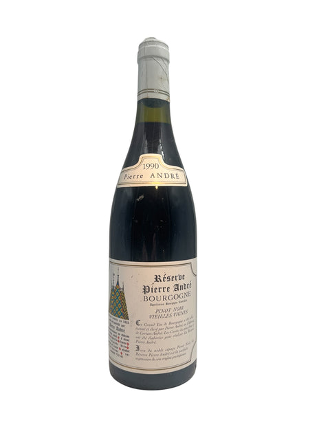 Bottle of Réserve Pierre André Bourgogne from 1990