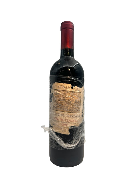 Bottle of Chianti Classico Vignamaggio 1994 red wine