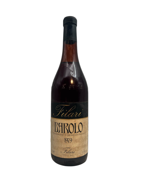Barolo Filari 1979 Flasche – italienischer Rotwein
