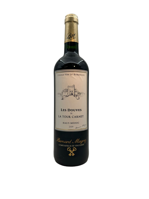 Bottle of Les Douves La Tour Carnet 2009 red wine from Bernard Magrez
