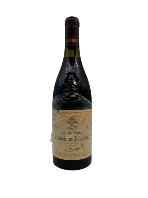 Bottle of Clefs des Prelats R. Bournezel 1993 red wine
