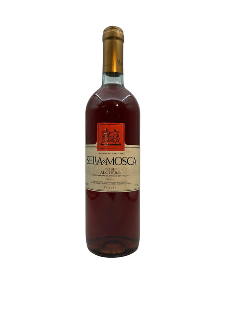 Fles Aloxe Sella & Mosca 2000 roséwijn