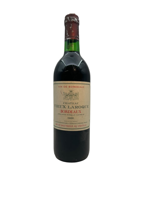 Vieux Laroque Château 1986 fles rode wijn