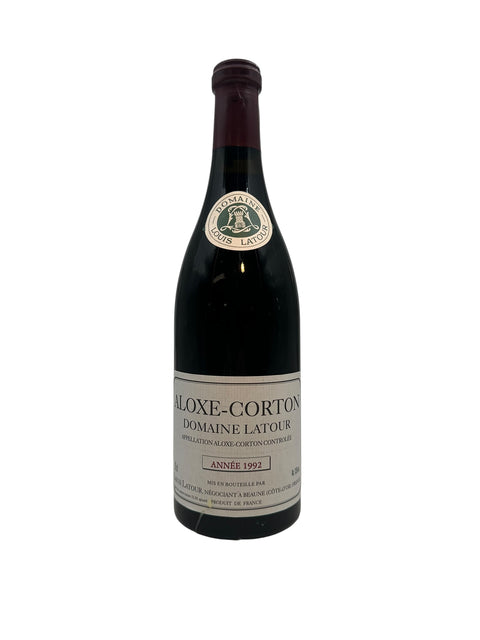 Flaska Aloxe-Corton Domaine Latour 1992