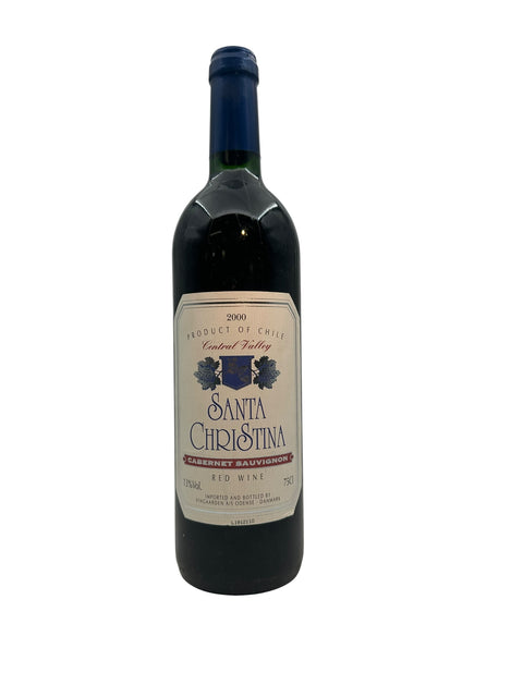 Bouteille de vin rouge Santa Christina Cabernet Sauvignon 2000