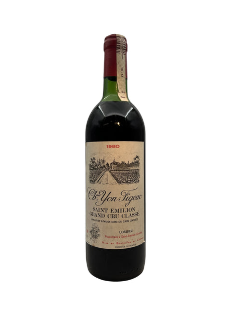 Bottle of Château Yon-Figeac Saint-Émilion Grand Cru Classé 1980