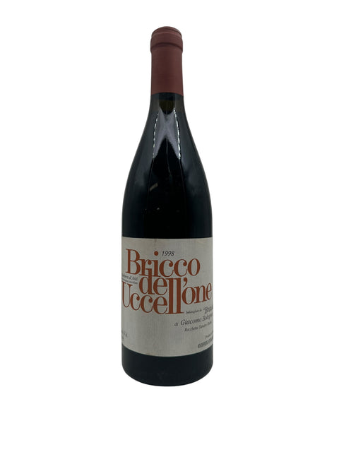 Flaske rødvin Bricco dell'Uccellone Giacomo Bologna 1998