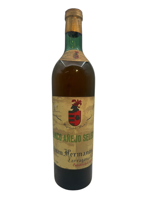 Flaske af Blanco Añejo Selección Balneario Hermanos 1958