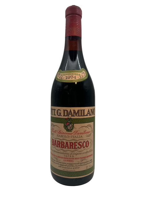Barbaresco Damilano 1974 flaske