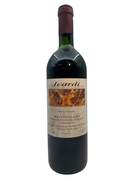 Bottle of Dolcetto d'Alba Bricco Ausario Icardi 1993