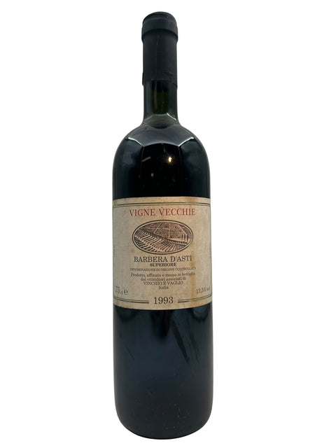 Bottle of Barbera d'Asti Vinchio Vaglio 1993