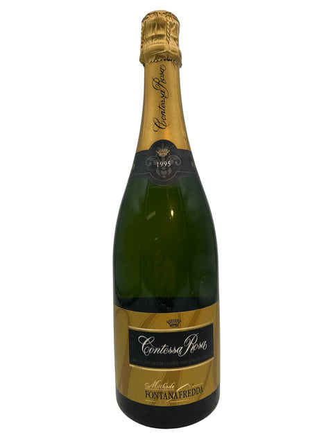 Bottle of Contessa Rosa Fontanafredda 1995 sparkling wine