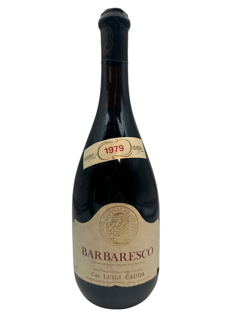 Bottle of Barbaresco Cav Luigi Cauda 1979