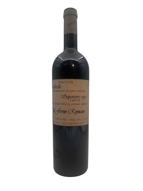 Een fles Valpolicella Superiore 1991 van Dal Forno Romano