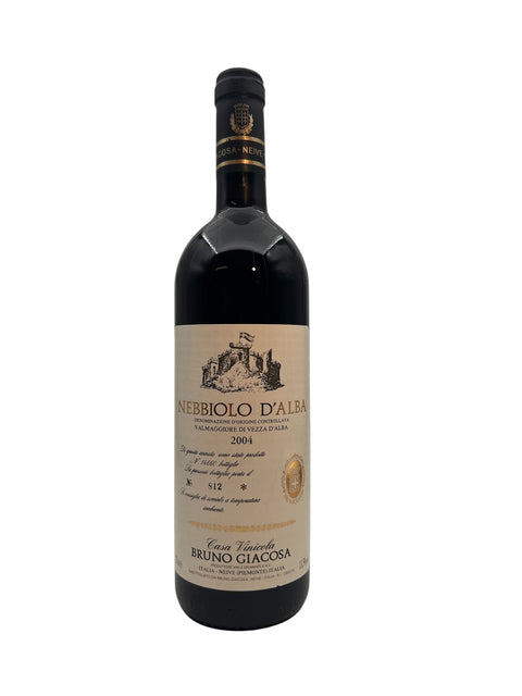 Fles Nebbiolo d'Alba Bruno Giacosa 2004