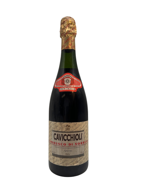 Fles Lambrusco di Sorbara Cavicchioli