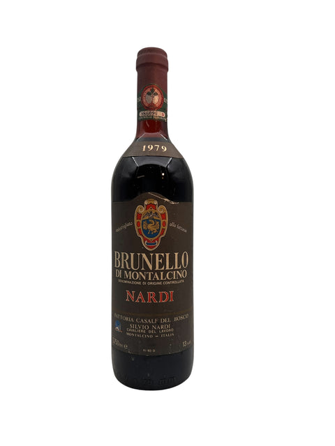 Brunello di Montalcino Nardi fles uit 1979