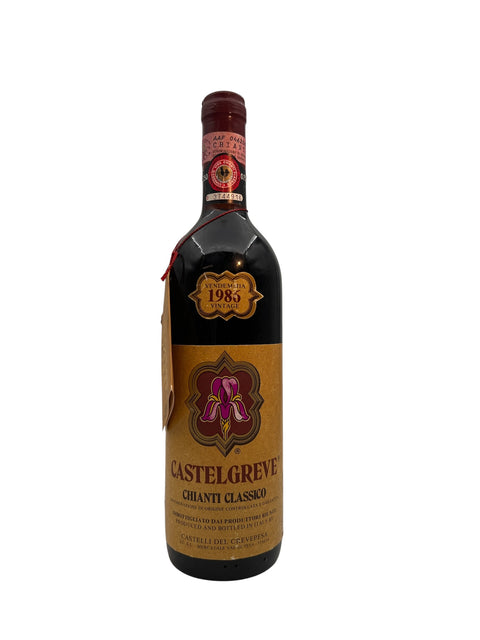 Bouteille de Chianti Classico Castelli del Grevepesa 1985