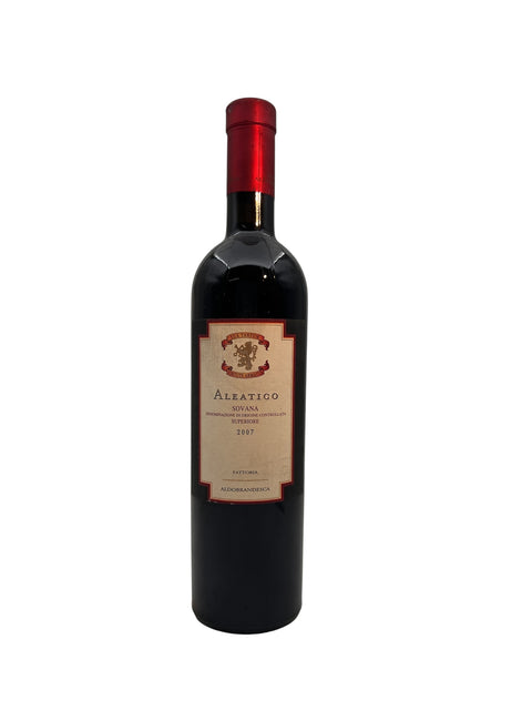 Fles Aleatico Fattoria Aldobrandesca 2007 rode wijn