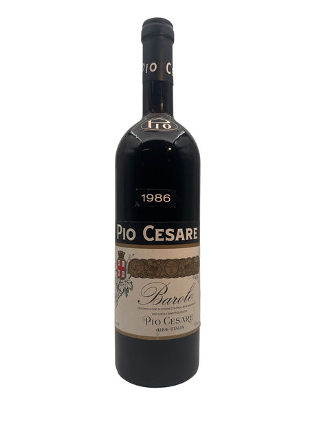Fles Barolo Pio Cesare vintage 1986