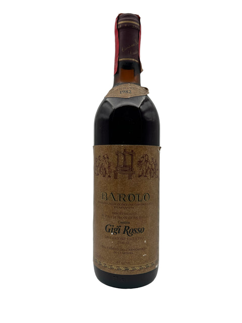 Barolo 1982 GIGI ROSSO
