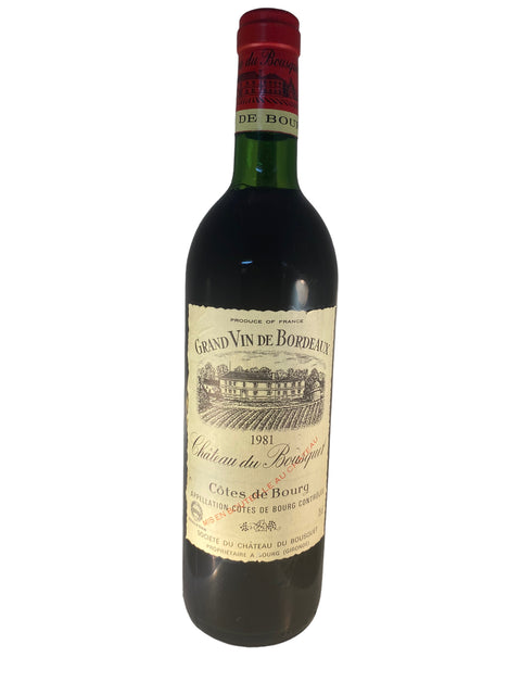 Cotes de Bourg 1981 Chateau du Bousquet