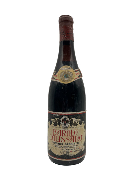 Barolo 1966 Calissano - Riserva specialitet